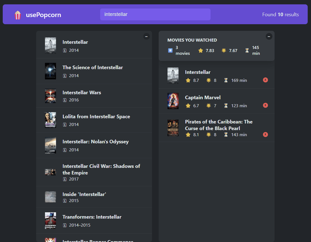 usePopcorn